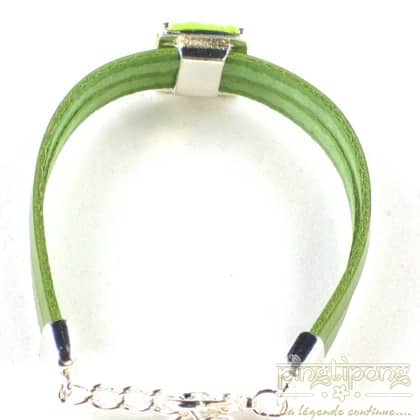 bracelet pastacuita trapeze green
