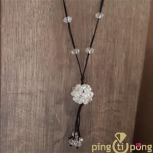 BIjou original : Sautoir perles PINGTIPONG