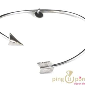 bracelet en argent de l'avare bijoux forme flèche