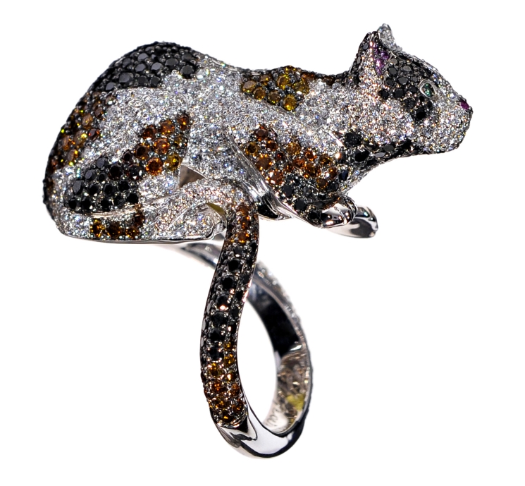 Bijou chat : Bague Chopard