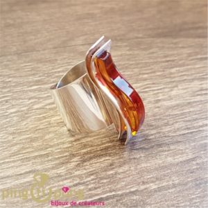 Bague ambre OSTROWSKI