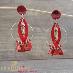 Boucles indiennes et créoles SARDINE