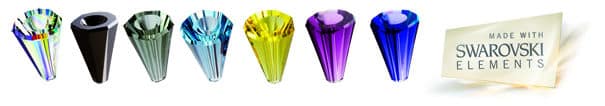 Swarovski crystal colors for LILY jewellery