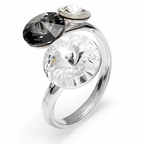 swarovski and silver ring from SPARK