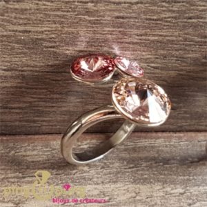 Bague bonbons roses SPARK