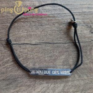 Bracelet je n'ai que des vices L'avare