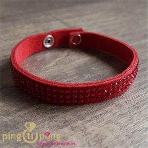 Bracelet rouge 3rgs SPARK