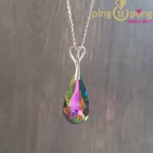 Bijou original : Collier larme en cristal de SPARK