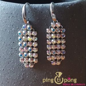 Boucles strass SPARK