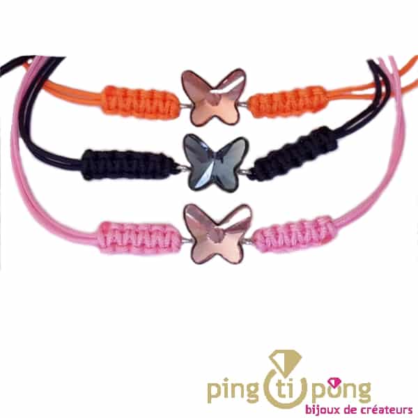 Pink Butterfly Bracelet from SPARK