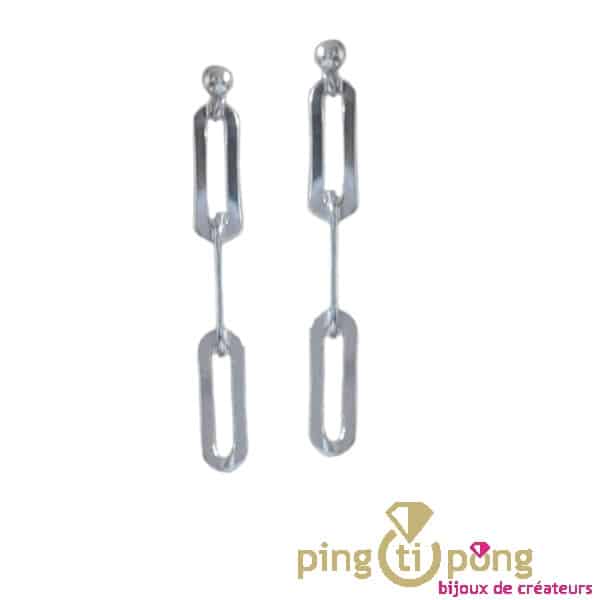 3 rings earrings by Olivier Lafond