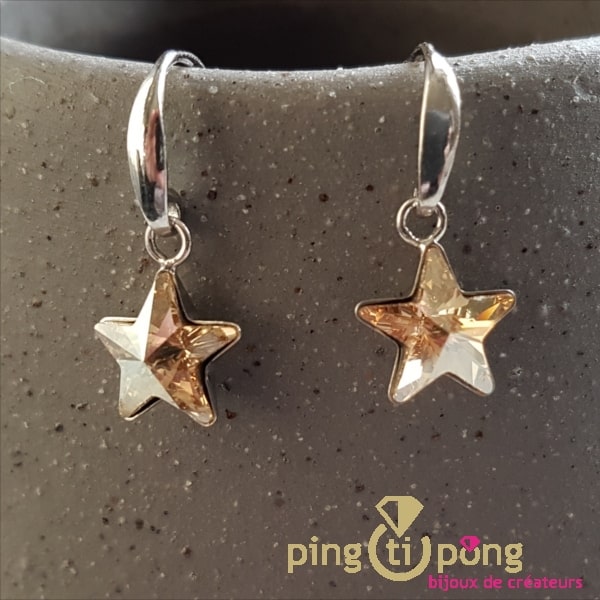 Star earrings from SPARK