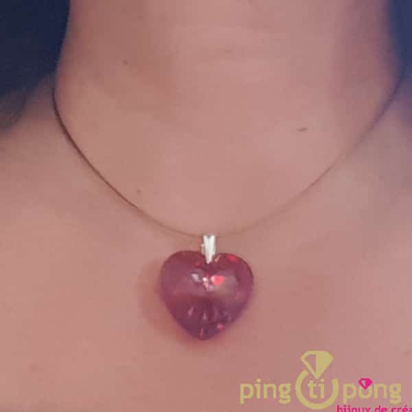 Original jewel : XXL heart necklace by SPARK