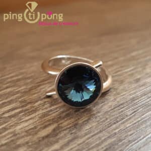 Bijou original : Bague cône argent de SPARK