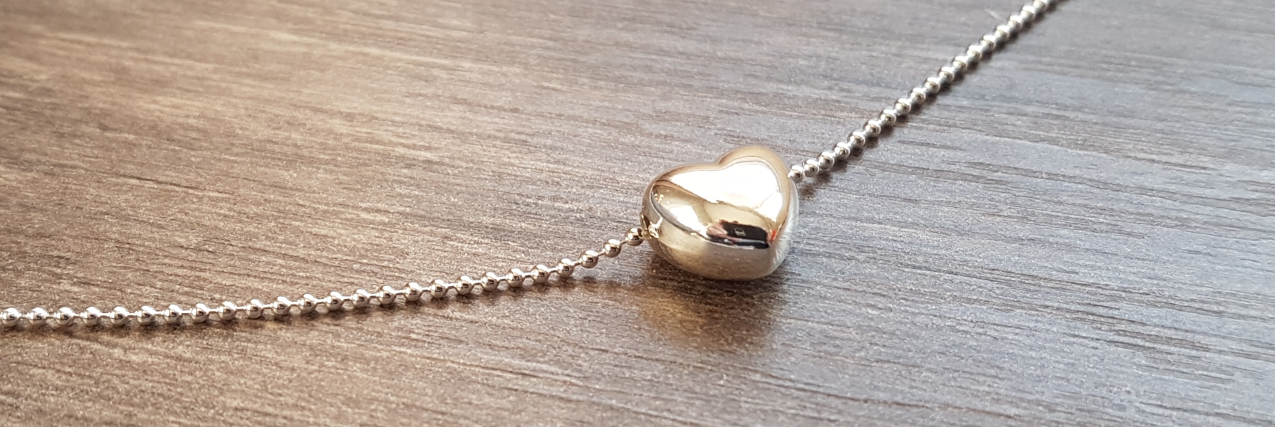 Original jewelry: Pingtipong heart necklace